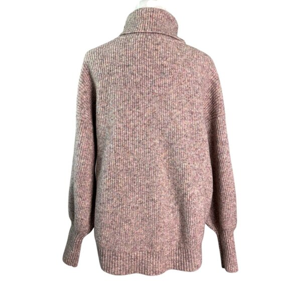 Ted Baker London NWT Cchloe Wool Blend Turtleneck Sweater Lt Pink Womens 10 (4) - Picture 11 of 13
